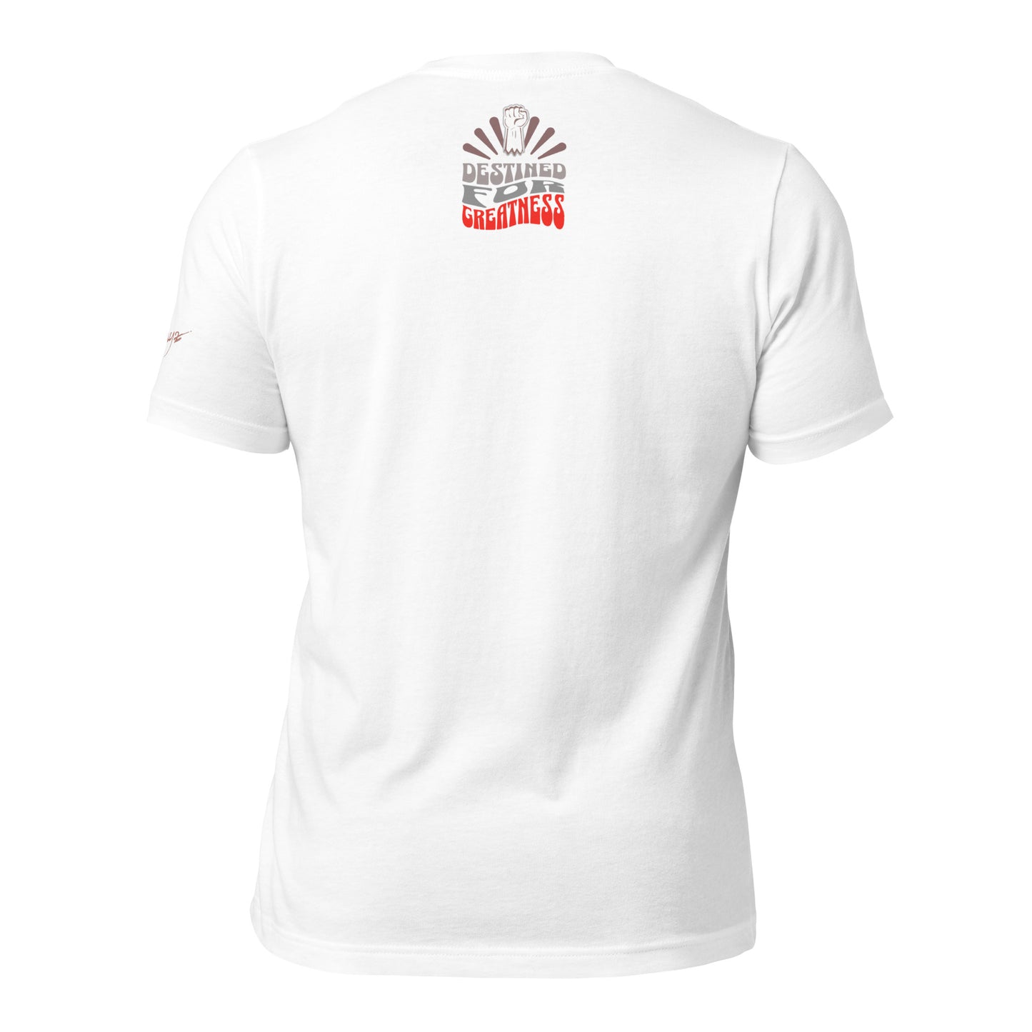 EvJayz Destined For Greatness Premium Unisex t-shirt (White)