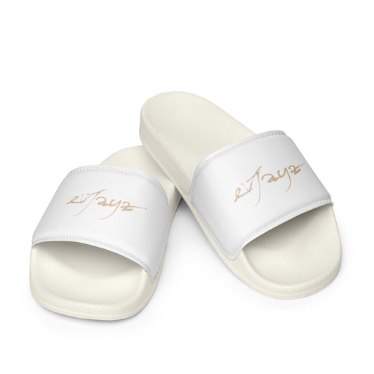 EvJayz Women’s slides (Tan Logo)