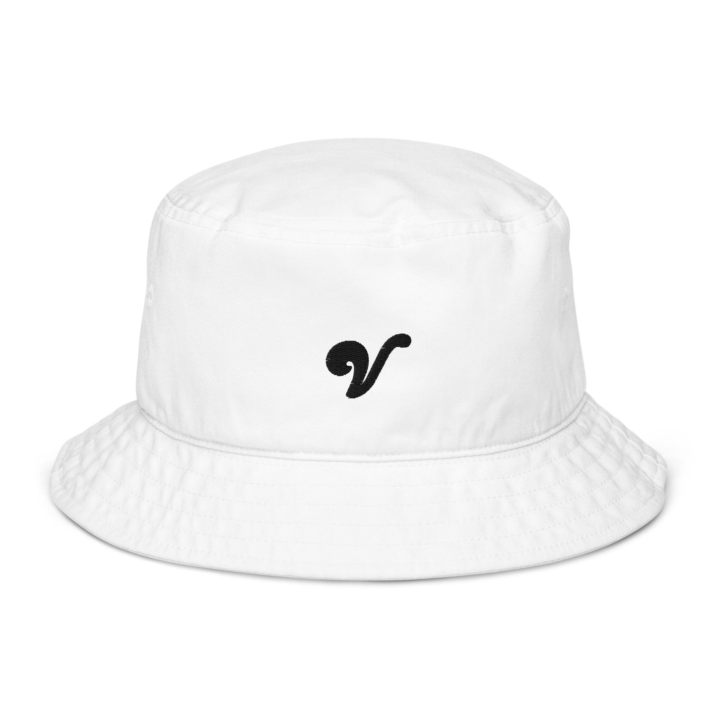 EvJayz Organic bucket/Fishermen's hat - V_Logo