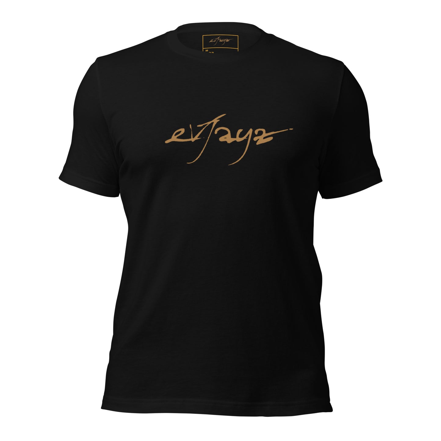 EvJayz Premium Signature Logo Unisex t-shirt (Gold Label)