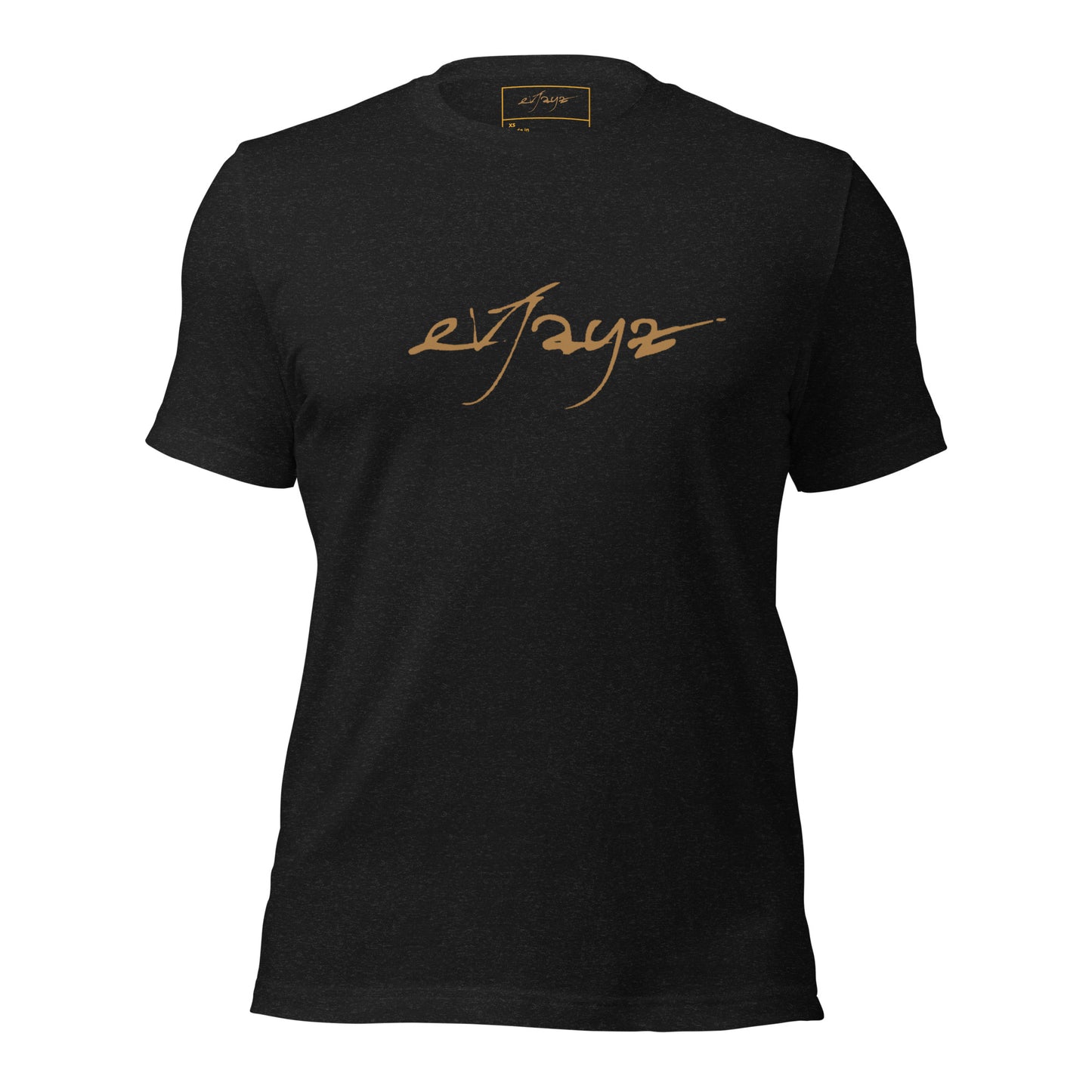 EvJayz Premium Signature Logo Unisex t-shirt (Gold Label)