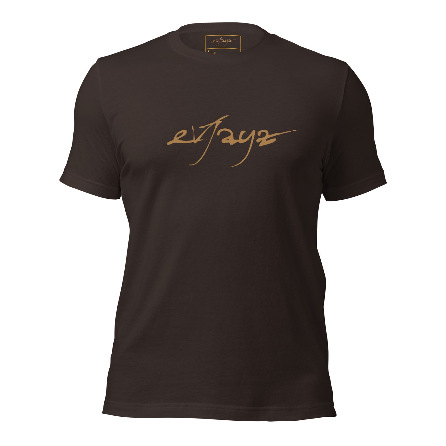 EvJayz Premium Signature Logo Unisex t-shirt (Gold Label)
