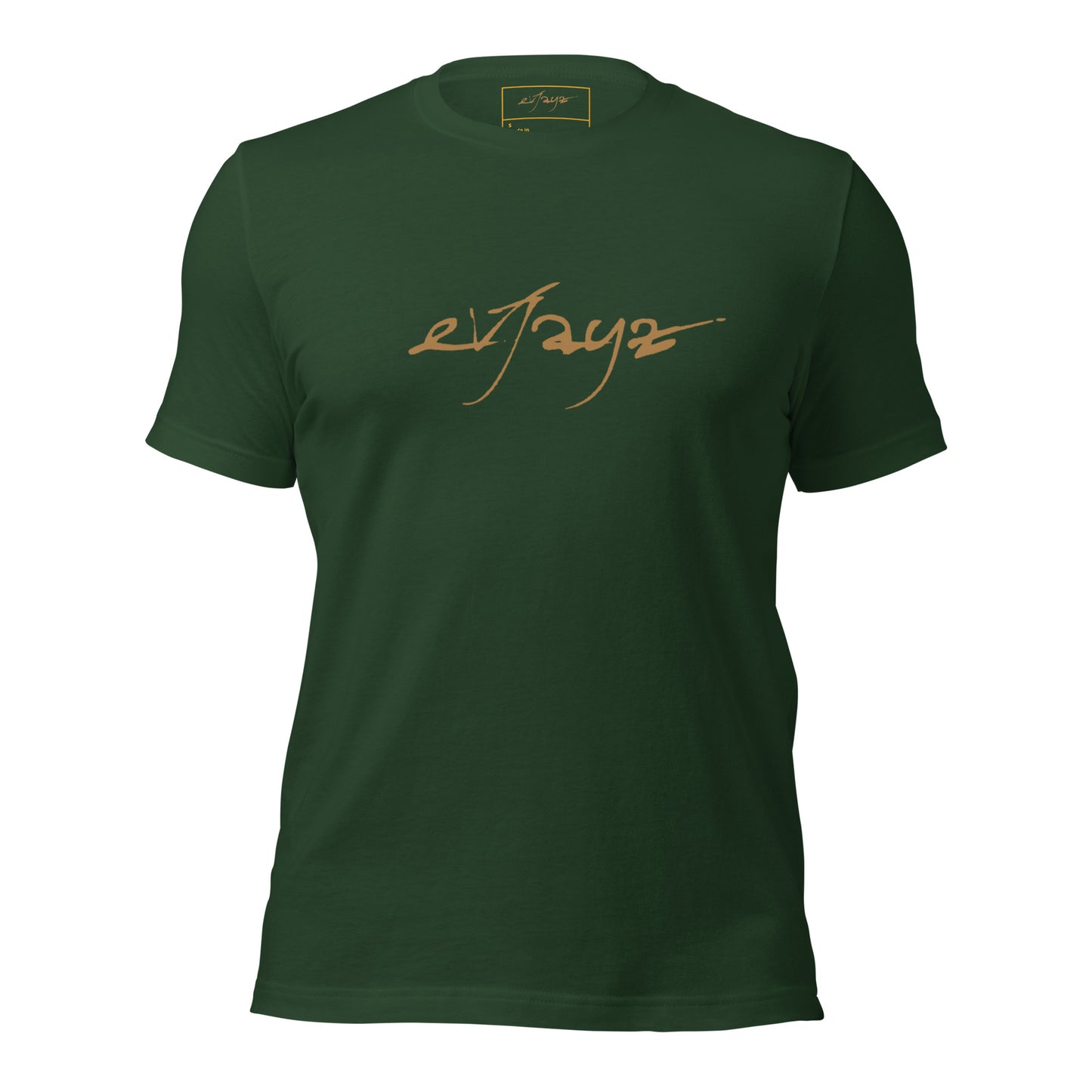 EvJayz Premium Signature Logo Unisex t-shirt (Gold Label)