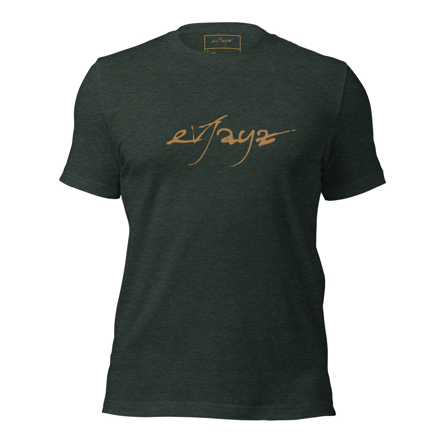 EvJayz Premium Signature Logo Unisex t-shirt (Gold Label)