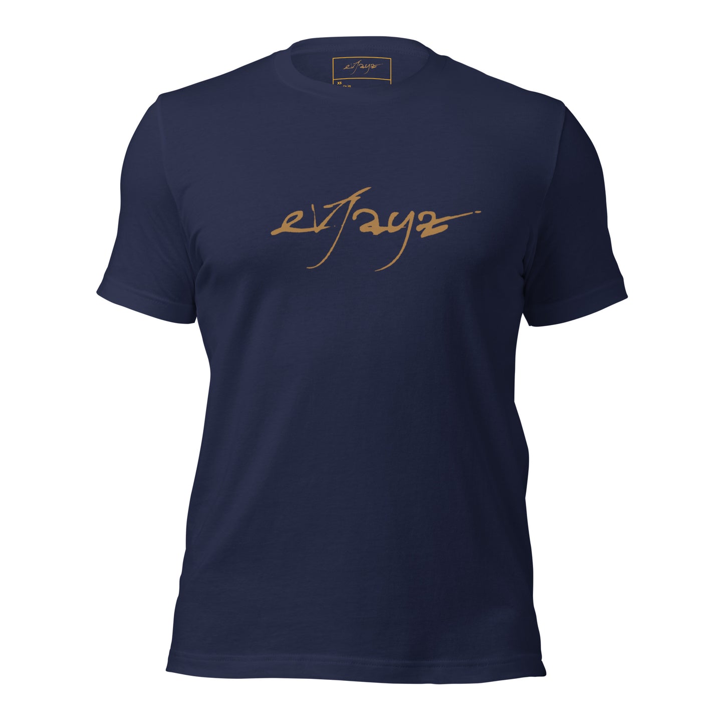 EvJayz Premium Signature Logo Unisex t-shirt (Gold Label)