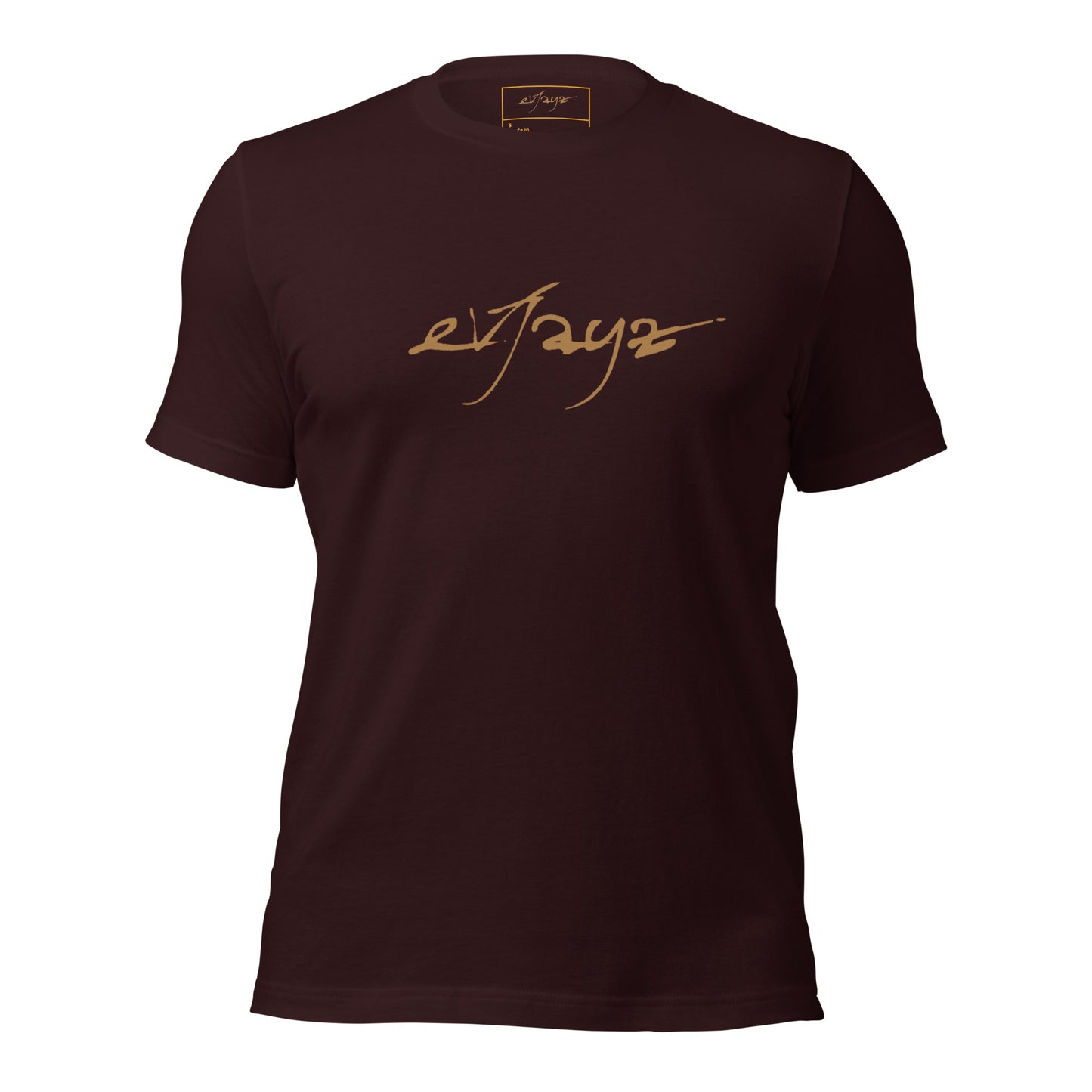 EvJayz Premium Signature Logo Unisex t-shirt (Gold Label)