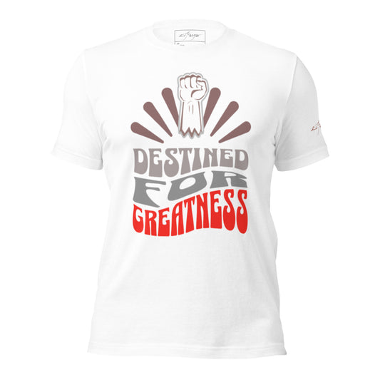 EvJayz Destined For Greatness Premium Unisex t-shirt (White)